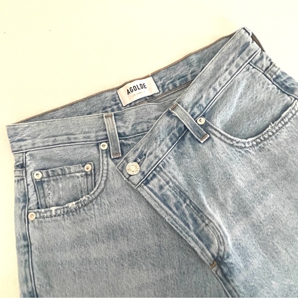 AGOLDE Criss Cross Jean in Suburbia - Picture 5 of 12